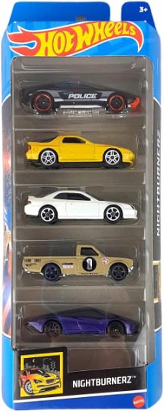 HotWheels 5-Pack Nightburnerz HFV93