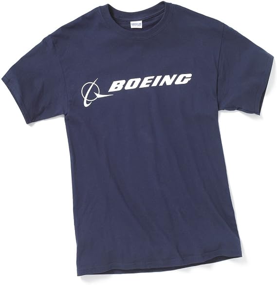 Boeing Signature T-Shirt Short Sleeve; Color- Navy, Size- S