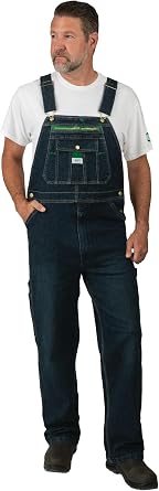 Liberty Men's Flex Denim Bib Overalls