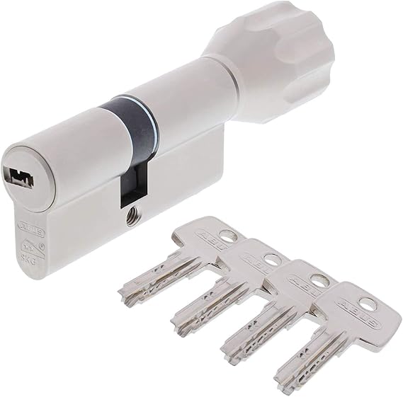 Abus EC550 Knob Cylinder Length Z60/K35mm with 4 Key