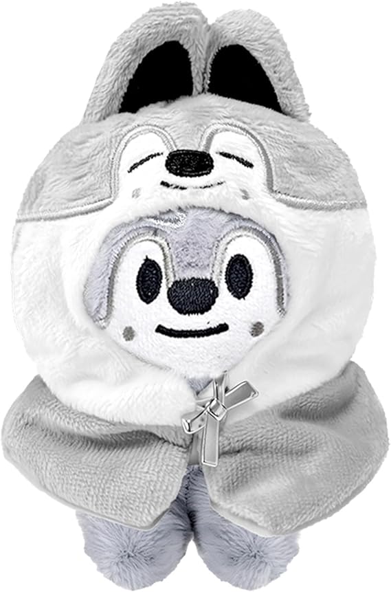 Skzoo Keychain,13 CM Cute Stray Keychain Plush, Soft Animal Figures | Stuffed Toy for Boys Girls & Doll Lovers