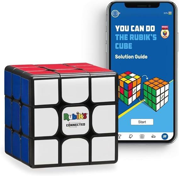 The Original Rubik's Connected 3x3 Smart Bluetooth App-Enabled Rubiks Cube
