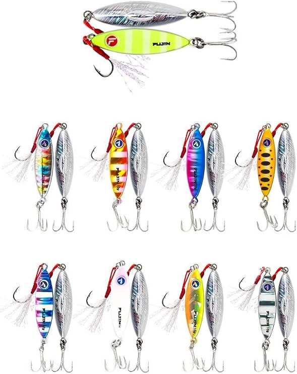 Fujin UFO Micro Jig 10gr MT02 Pink Zebra Glow