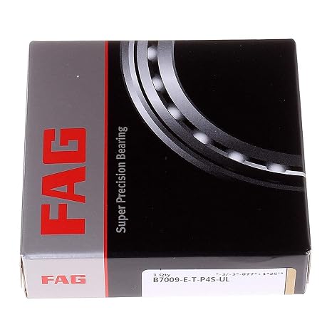B7009-E-T-P4S-UL FAG Angular Contact Ball Bearing 45x75x16mm