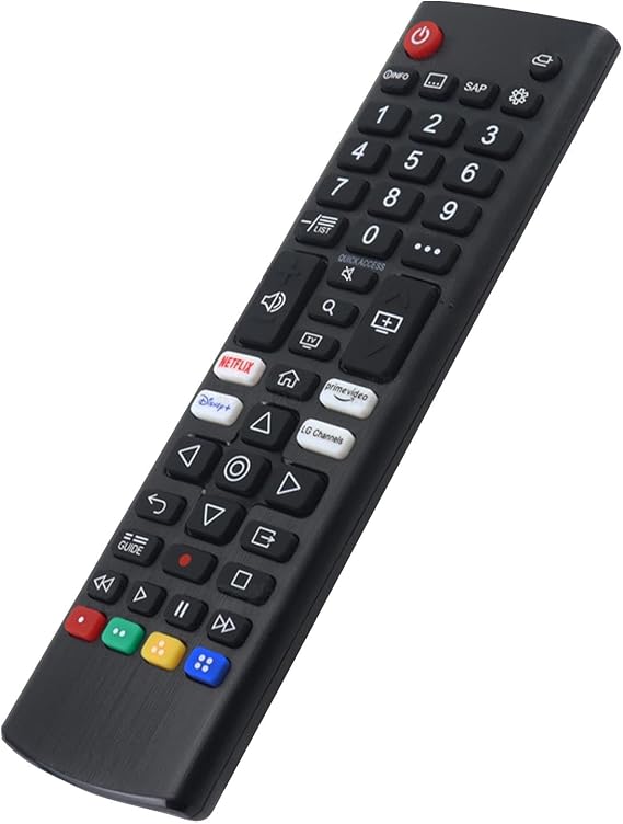 Universal Remote for All LG TV Remote Control, Compatible with All LG LED LCD OLED Webos 4K 8K HDR HDTV UHD Smart TV with Netflix, Video, L G Channels Button