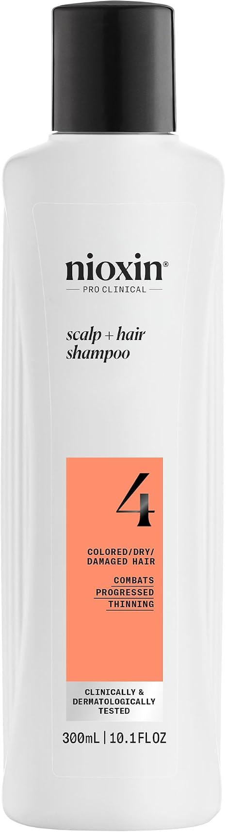 Nioxin System 4 Cleanser Fine Thinning Treated Hair 10.10 oz