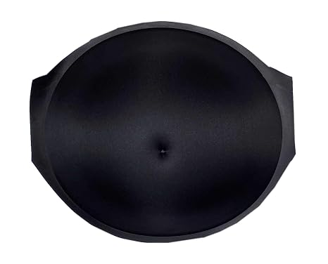 BIMEI Fake Pregnancy Belly Sponge Belly Film Props Tv Series Props Spoof Costume Cosplay Lightweight (S 25 Months, Black)