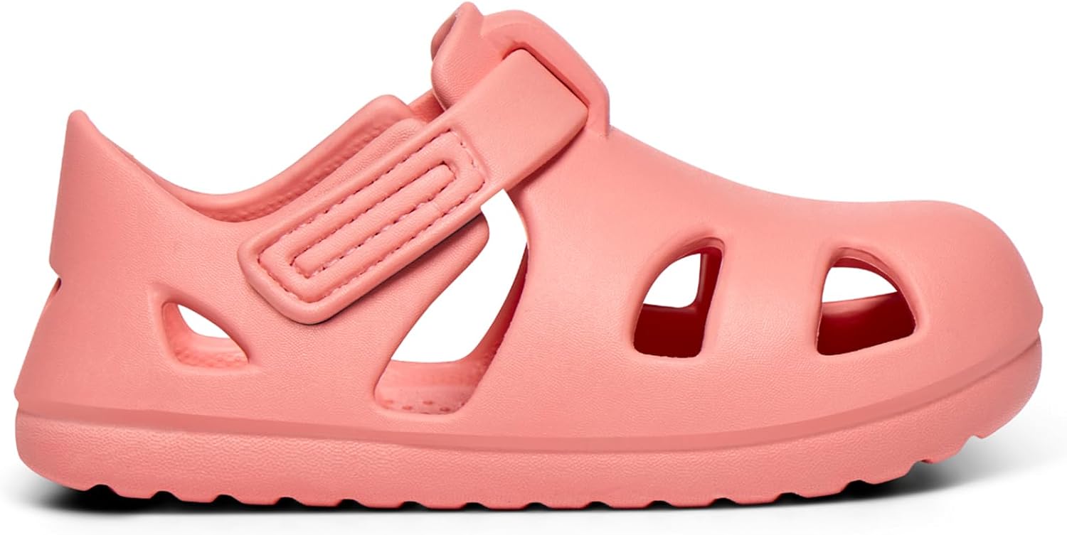 Ten Little Splash Sandals for Baby, Toddler & Kids, Adjustable, Closed Toe Water Sandals for Boys and Girls - Lightweight, Quick Drying Kids Water Shoes, and Flexible EVA with Traction