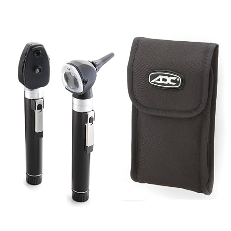 ADC Diagnostix 5110 Professional Pocket Otoscope/Ophthamoscope Set, 2.5V
