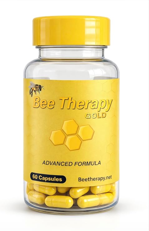 Frasco de 60 capsulas para desinflamar Tus articulaciones Bee Therapy