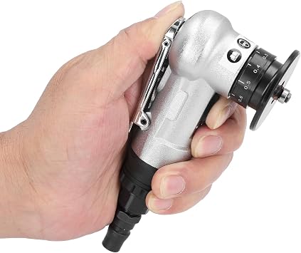 Pneumatic Chamfering Tool, Mini Chamfer Tool, Portable Handheld Air Chamfer Tool 45 Degree Arc Corner Beveling Trimming Deburring tool