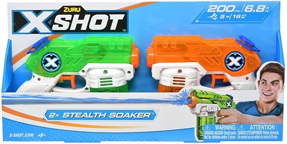 Zuru X-Shot 2 Pack Small Stealth Soaker