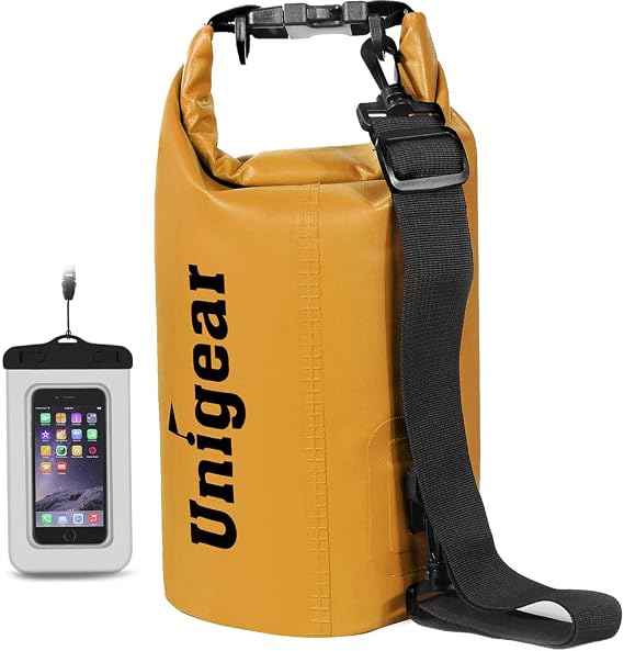 Unigear Floating Waterproof Dry Bag for Kayaking, 2L/5L/10L/20L/30L/40L