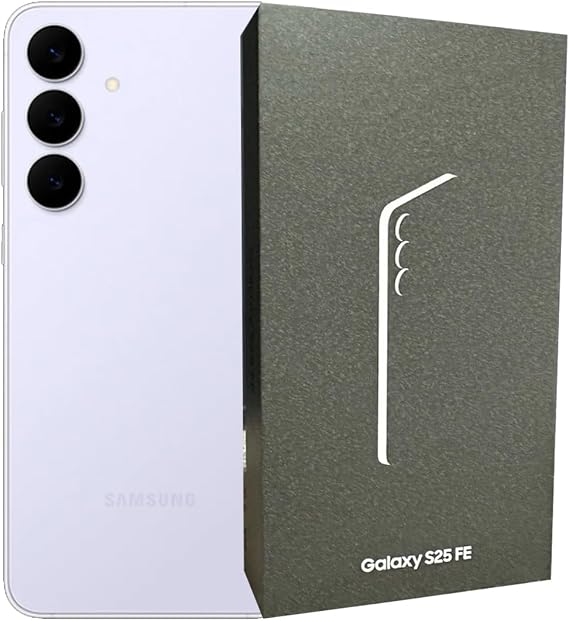 Samsung Galaxy S25 FE 5G SM-S731B Exynos 2400 8GB RAM SIM-Free Unlocked Android 16 Smartphone (Icyblue, 512, GB)