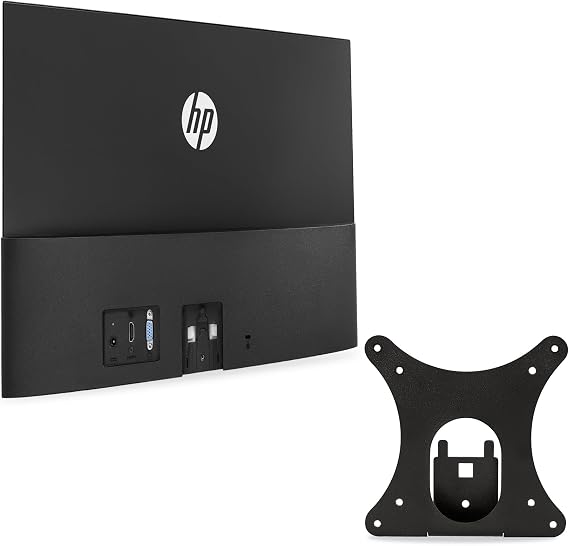 Monitor Arm/Mount VESA Bracket Adapter Compatible with HP Pavilion 22M, 24M, 27M VESA 100 * 100mm 75 * 75mm Black