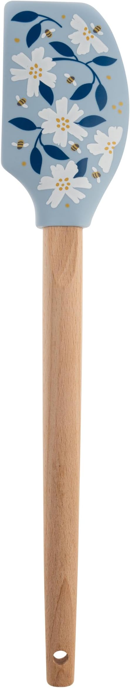 Karma, Silicone Spatula with Wood Handle Heat Resistant, Baking, cooking and Mixing Spatulas, Modern Farmhouse Kitchen Decor, Gift for Chef, Cooks, Housewarming Gift, Bee