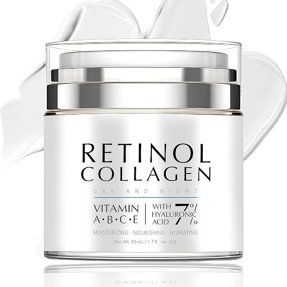 Retinol Eye Cream with Vitamin C for Dark Circles & Puffiness - Under Eye Cream, Anti-Aging Eyes Serum, Anti-Wrinkle, Firming & Brightening, Unisex Under Eyes Treatment, 50ml