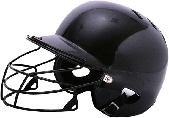 Baseball Hitting Headset with Softball Casque Facemask Guard for Tournament Match