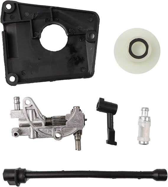 Professional Replacement Part Fitting for Oil Drive Kit for Chinese Chainsaw 4500 5800 45CC 52CC 58CC Wolf Garden Tools