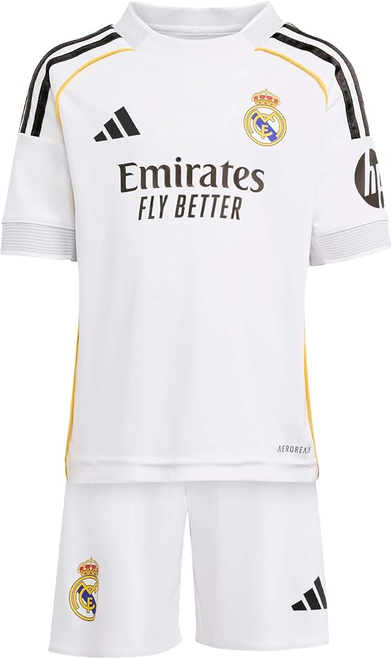 adidas Real Madrid 25/26 Mini Home Jersey (White)