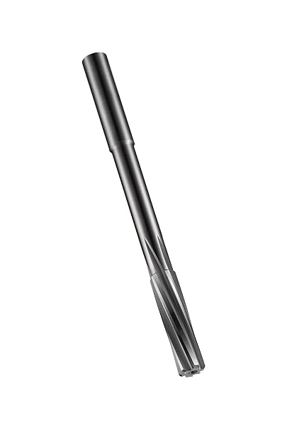 Dormer B4812.01 Application Reamer, Bright Coating, Carbide, Full Length 49 mm, Head Diameter 2.01 mm, Flute Length 12 mm, Shank Diameter 4 mm