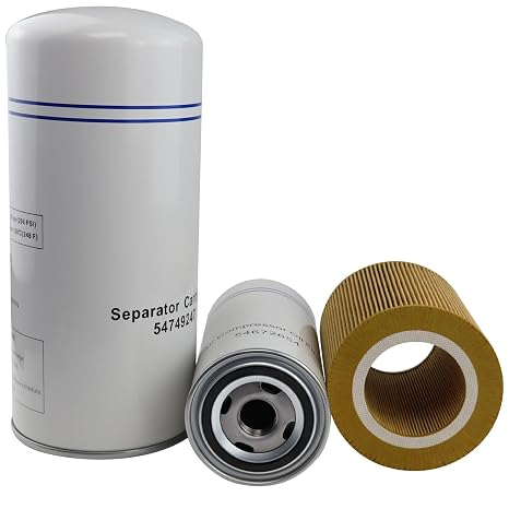 Filter kit 54749247 54672654 89295976 is Compatible with air compressors and is Suitable for Filter Replacement kit Compatible with Air Compressor UP6-15 UP6-30