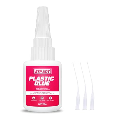 30g Plastic Glue - Super Instant Adhesive for Plastic Repair, Bonding & DIY Crafts - Strong Adhesion for Plastic, Acrylic & Other Materials - Perfect for Model Building & More.