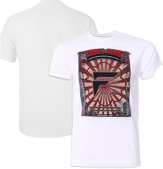 Forza MMA "Awakening" T-Shirt - 3XL - White