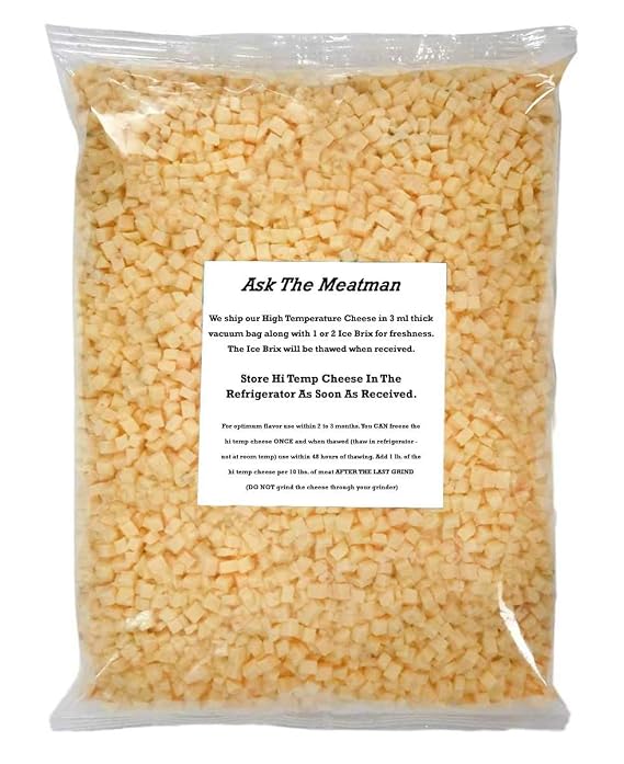 High Temperature Cheddar Cheese - 5 lb. Bag