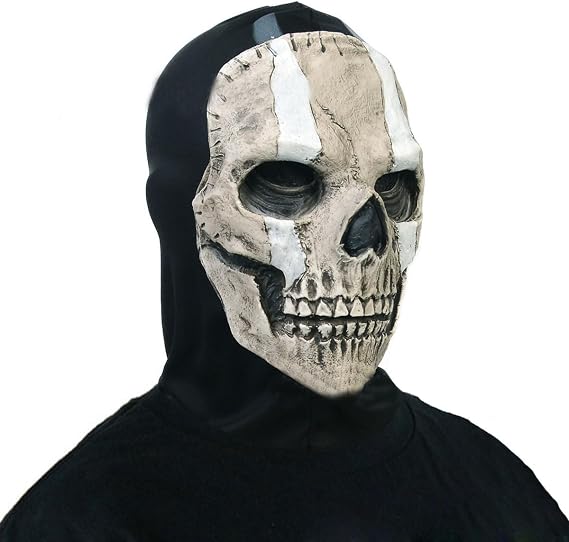 UGLYAF Skeleton mask, Halloween Game Ghost mask
