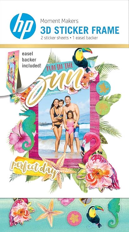 HP Sprocket Frame (3D) for Sprocket Printer | Beach (6ZU91A)
