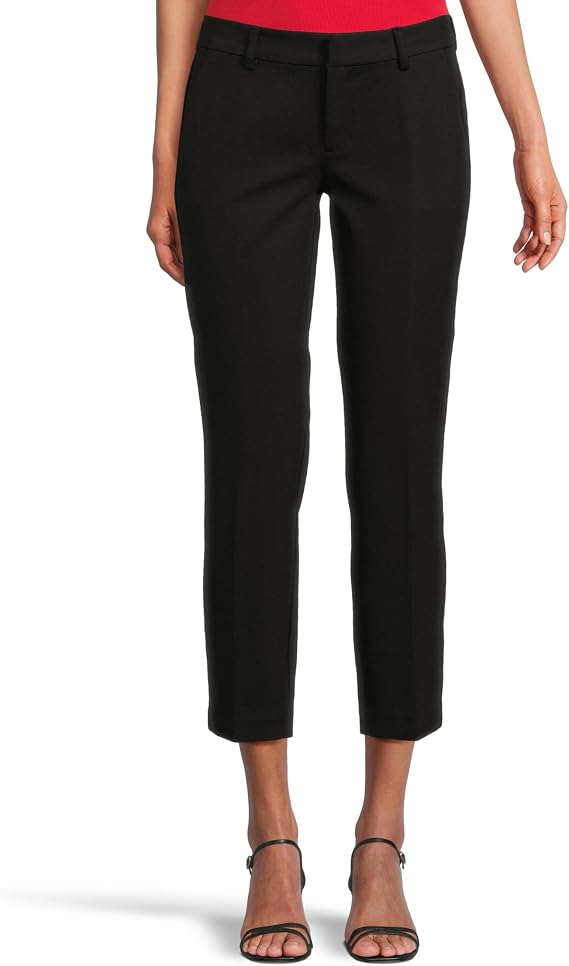 Liverpool Los Angeles Petite Kelsey Straight Leg Trousers in Super Stretch Ponte Knit