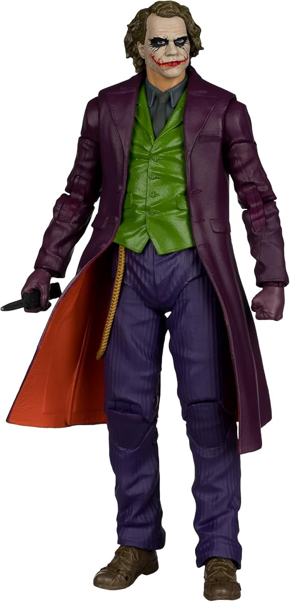 McFarlane Toys - DC Multiverse Joker (Kara Şövalye) 7" Aksiyon Figürü (Deluxe Tiyatro Sürümü)