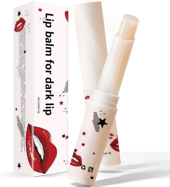 Lip Scrub, Lip Lightening Balm for Dark Lips