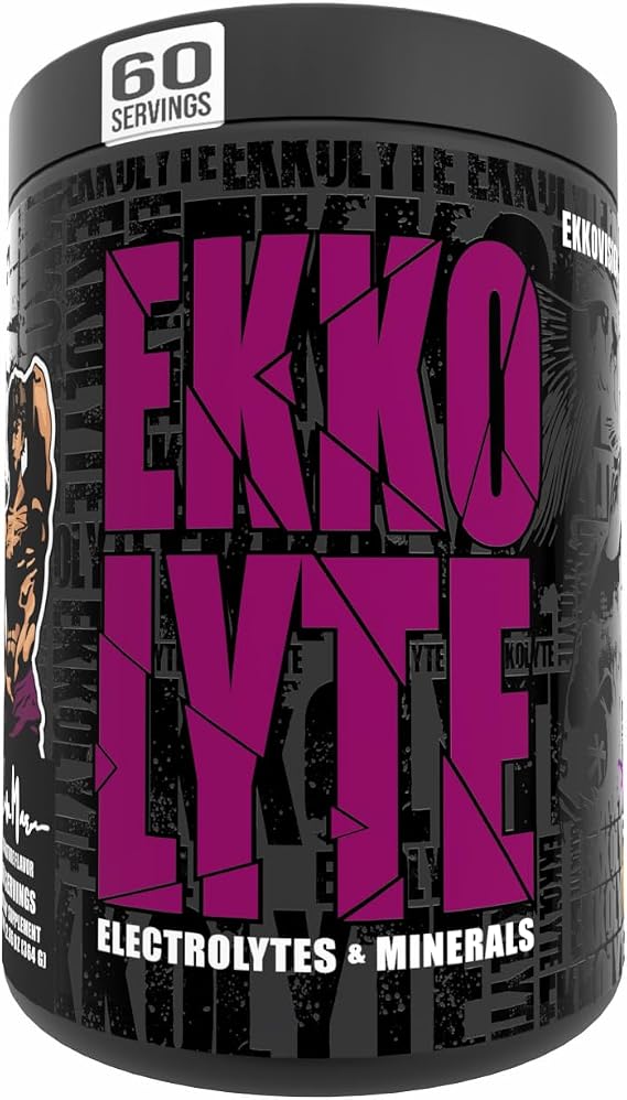 Ekkovision Ekkolyte Electrolyte Powder, BlackBerry Lemonade, 60 Servings