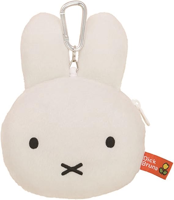 Sekiguchi Polyester Bruna Miffy Face Pass Case