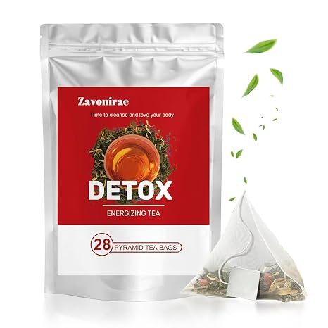 Detox Tea for Weight Loss 28 Days Weight Loss Tea Body Shaping Herbal Tea Natural Fat Burning Gentle Detoxification Supports Digestion Energy Booster