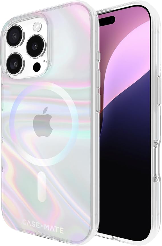 Case-Mate Soap Bubble iPhone 16 Pro Case - Iridescent