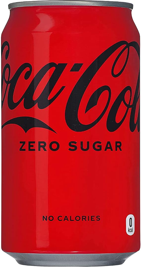 Coca Cola Zero 11.8 fl oz 350 ml x 24 Bottles