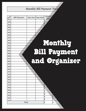 Monthly Bill Payment & Organizer: Money Debt Tracker, Simple Home Budget Spreadsheet, Budget Monthly Planner, Planning Budgeting Record, Expense Finance, Size 8.5 x 11 Inch, 120 pages