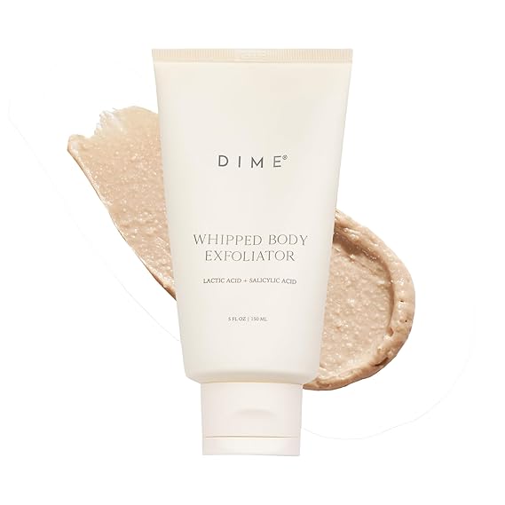 DIME Beauty Whipped Body Exfoliator - Smoothing Scrub, 5 oz