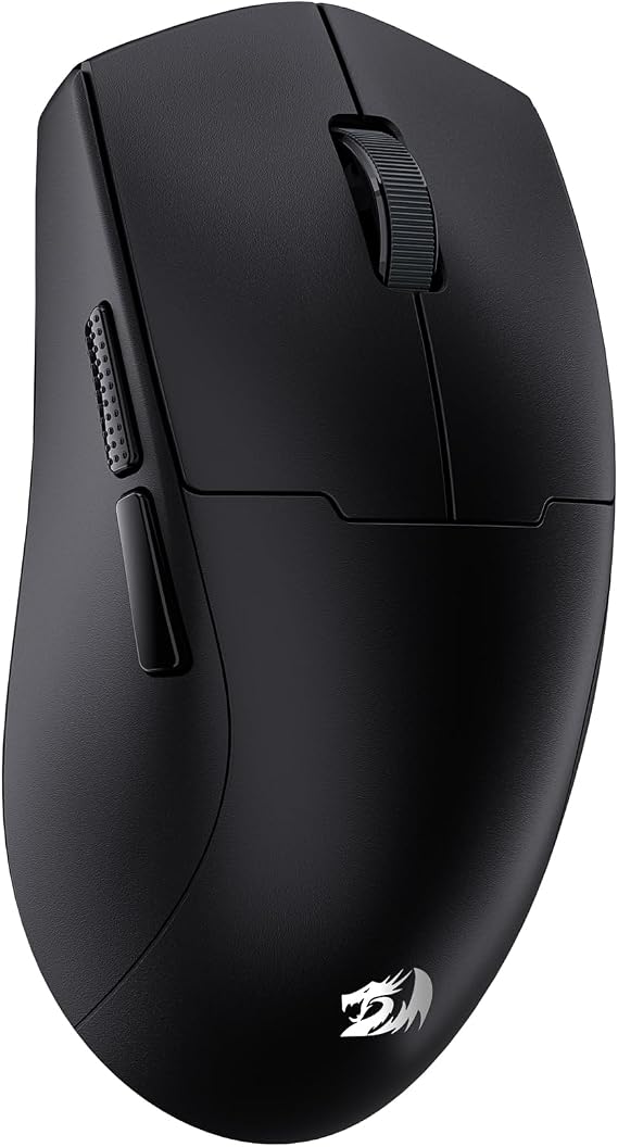 Redragon M918 PRO 3-Mode Wireless Gaming Mouse, 49G Lightweight 26K DPI Gamer Mouse w/Ergonomic Natural Grip Build, Full Programmable Buttons, Software Supports DIY Keybinds & DPI
