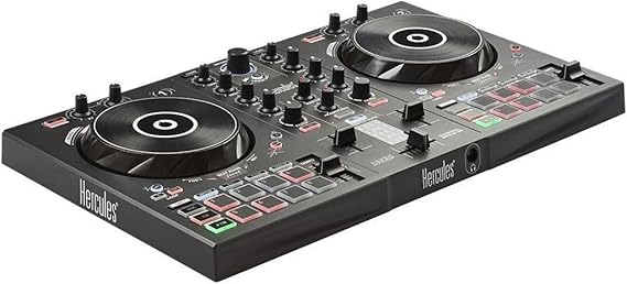 Hercules DJControl Inpulse 300-2 tracks with 16 pads and sound card