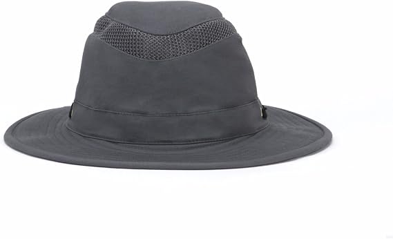 Tilley T4MO-1 Unisex Hiker's Hat (Grey, 7 3/8)