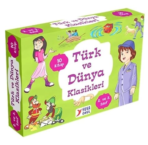 2. ve 3. Sınıf Türk ve Dünya Klasikleri Kutulu Set
