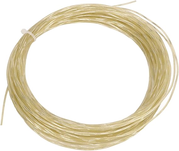Tennis Rackets String High Elasticity Nylon Filament Durable Replacement Wire for Tennis Racquet Sports 12.2m 1.3mm