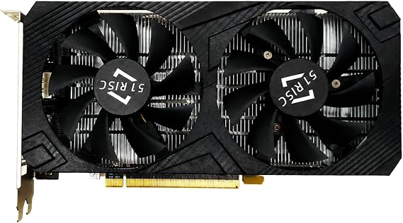 51RISC Radeon RX 580 8GB Graphics Card, GDDR5 256bit 2048SP VR Ready DisplayPort HDMI Video Card for Gaming (RX 580 8GB)