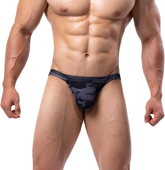Bulge Enhancing Underwear Micro Bikini Mesh Low Rise Briefs