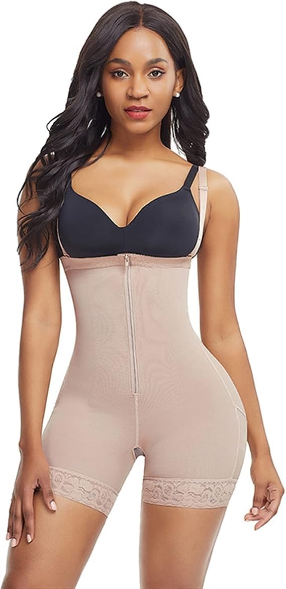 Women's Firm Control Shapewear Open Bust Bodysuit Body Shaper
