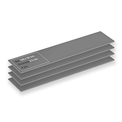 ARCTIC TP-4: Premium Performance Thermal Pad, 120 x 20 x 0.5 mm (4 Pack)